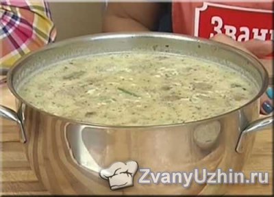 Суп "Том Кха Кай" с курицей, креветками и кокосовыми сливками